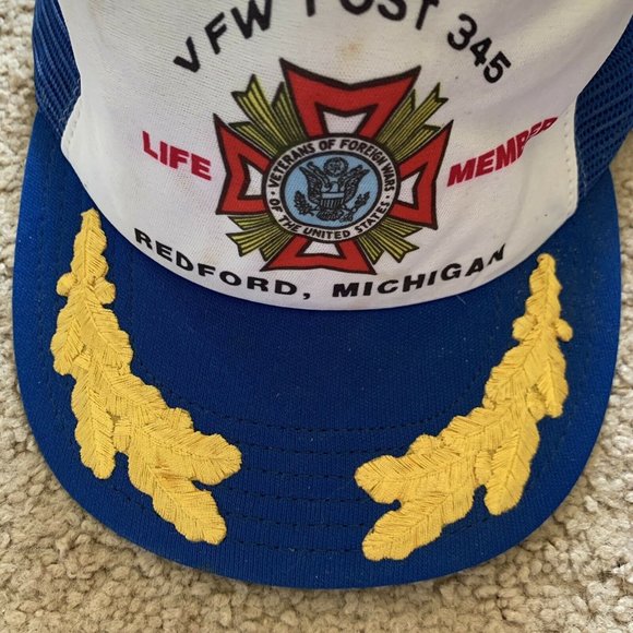 Vintage Veterans Of Foreign Wars Baseball Hat - Picture 4 of 9